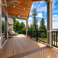 Balustrade en WPC écologique, non toxique, résistante aux fissures, pour la construction de clôtures de parcs, de passerelles et de zones panoramiques