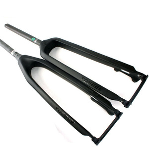 TOSEEK Sợi Carbon Cứng Ngã Ba <span class=keywords><strong>26</strong></span>/27.5/29er Đầy Đủ 3K Matte MTB Xe Đạp Côn Ngã Ba Xe Đạp Leo Núi Cứng Straight ĐĨA PHANH Ngã Ba - Product Image 5