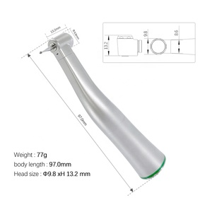 CP-X15 Tandheelkundige 4:1 Contra-hoek Handstuk Enkelvoudige Spuit Tandheelkundig Laagtoerig Handstuk voor Laboratorium Draagbare Tandheelkundige Unit Producten in China - Product Image 4