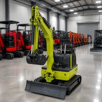 Envío Gratis, Mini Excavadora de 2 Toneladas, Motor Kubota con Certificación CE/EPA, Mini Excavadora en Venta