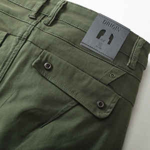 Nouveau style de <span class=keywords><strong>pantalon</strong></span> d'affaires décontracté pour homme, sarouel grande taille confortable pour garçon avec taille moyenne, coupe ample, devant plat pour l'hiver - Product Image 6