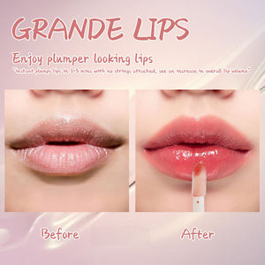 Gloss à lèvres <span class=keywords><strong>repulpant</strong></span> 5 couleurs, baume à lèvres hydratant, lèvres hydratées et brillantes - Product Image 5