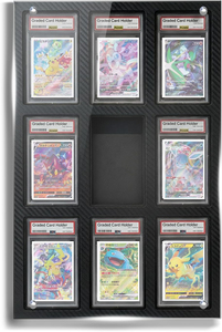 Support d'affichage de cartes personnalisé avec doublure en fibre de carbone EVA, mural, pour cartes gradées PSA/BGS - Product Image 1