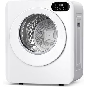 Secadora de Ropa Portátil Euhomy de 850W con Tambor de Acero Inoxidable, Blanca y Compacta - Product Image 1