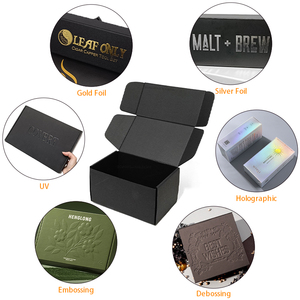 Бесплатный образец: Большая складная почтовая коробка из гофрокартона с индивидуальным дизайном, печатью логотипа, для обуви и других товаров. - Product Image 4