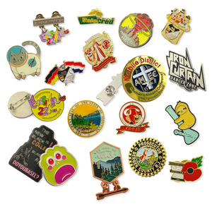 Épingles et broches personnalisées en émail et en métal avec logo - Product Image 1