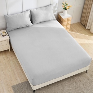 Sábana Ajustable Antibacteriana de Fibra Plateada Bordada 400TC Ecológica con Conexión a Tierra, Personalizada para Uso en Hogar, Hotel y Hospital - Product Image 1