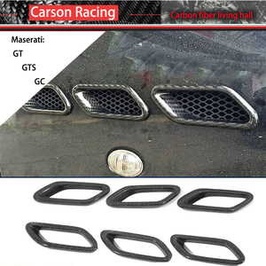 Pour Maserati GT GTS <span class=keywords><strong>GC</strong></span> Gran Turismo 2008-2020 couvercle d'évent latéral en Fiber de carbone humide pour modèle de voiture - Product Image 2
