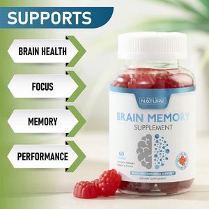 Private Label OEM ODM Nootropic Focus <b>Energy</b> Gummy Liquid <b>Powder</b> Gummies in Factory Price for Men and Women - Product Image 2