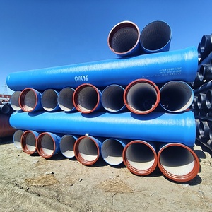 Tubería de Hierro Dúctil Certificada ISO, Clase K7, Pintada de Negro, DN200 DN300 450mm DN80, para Tuberías - Product Image 5