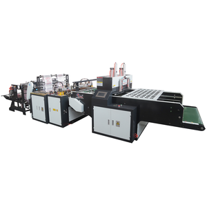 Máquina Semiautomática <span class=keywords><strong>para</strong></span> Hacer Bolsas de <span class=keywords><strong>Camiseta</strong></span> Modelo 400 de SONGSHENG, Motor PLC de Alta Precisión, 380V, Plástico PE Desechable, Fácil Operación - Product Image 4