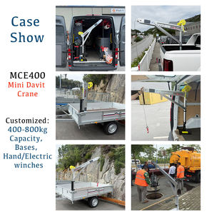 Grúa Portátil de Suelo de 400-1000 kg para Construcción, Montada en Camioneta, Ute, Grúa Eléctrica Móvil Tipo Pescante para Elevar Motores de Agua y Barcos Pequeños - Product Image 6