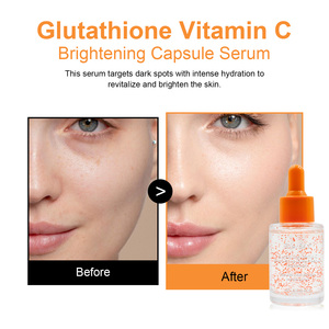 Logotipo personalizado Vegan Face Skin Soro Vitamina C PDRN Peptídeo Anti-Rugas Clareamento Hidratante Colágeno Cápsula Soro - Product Image 6
