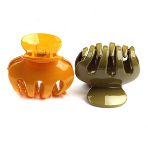 Women hair claw clip crab girls plastic hair accessories - Product Image 2