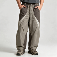 Pantalon de randonnée unisexe résistant à l'eau, séchage rapide, coupe droite décontractée, style cargo, pour couples