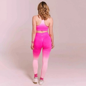 High Quality Sexy Plus Size Sports Yoga Set for Women 2-Piece Breathable Fitness Bra with <b>Leggings</b> Custom Gym Wear Print <b>Pattern</b> - Product Image 3