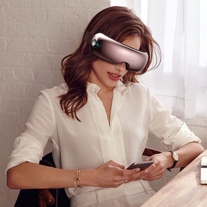 Nuevo Masajeador Eléctrico de Ojos con Calor, Música por BT, Control por Aplicación, Máscara para Dormir, 3 Niveles de Masaje Ajustables, Uso Doméstico - Product Image 5