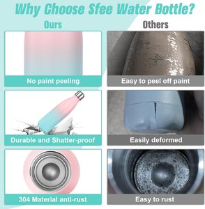 Bouteille d'eau isotherme en acier inoxydable <span class=keywords><strong>de</strong></span> 17 oz, à double paroi, sous vide, anti-fuite, sans BPA, pour boissons chaudes et froides, course à pied, gym, sport - Product Image 5