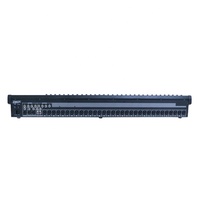 KS32 Mélangeur Audio Professionnel 32 Canaux avec Alimentation Fantôme 48V, Console de Mixage Sonore DJ et Moniteur