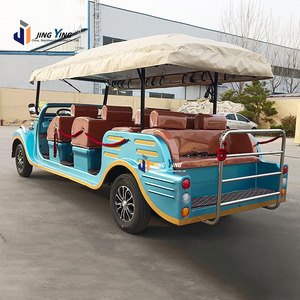 <span class=keywords><strong>Voiture</strong></span> de tourisme électrique vintage classique décapotable abordable, bleue, pour location en station balnéaire ou mariage - Product Image 2