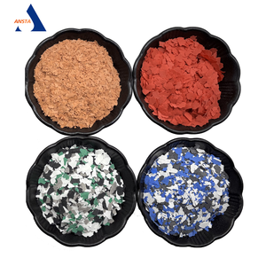 Fournisseur direct d'usine en Chine, flocons d'époxy de 3-5 mm de couleurs mélangées, flocons de vinyle pour revêtement imitation pierre - Product Image 3