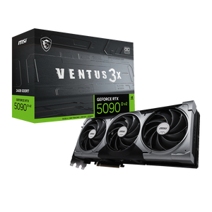 การ์ดจอ GeForce RTX 5090 D V2 24G VENTUS 3X OC PCIE 5.0 GPU 5090 สำหรับการประมวลผล AI พร้อมพัดลมระบายความร้อนสำหรับเล่นเกม ปี 2025 - Product Image 5
