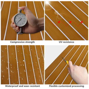 <span class=keywords><strong>Pas</strong></span> <span class=keywords><strong>cher</strong></span> Bande EVA Yacht Decking Marine Plancher Tapis Antidérapant Auto-Adhésif <span class=keywords><strong>Kayak</strong></span> RV Piscine Golf Cart Tapis Manufacture - Product Image 5