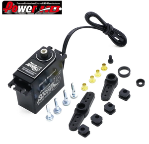 New Power HD Bão-5 6-7.4V Mô-men Xoắn Cao Kim Loại Bánh Răng Không Chổi Than Kỹ Thuật Số <span class=keywords><strong>Servo</strong></span> Tương Thích Với <span class=keywords><strong>Futaba</strong></span> Jr Savox Cho RC Xe Xe Tải Đồ Chơi - Product Image 3