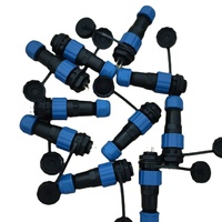 Connecteur étanche IP68 YITKOR avec écrou arrière SP13, connecteur de câble 2, 3, 4, 5, 6, 7, 9 broches avec prise mâle et femelle
