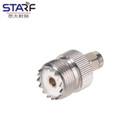 Adaptador de radio bidireccional SL16, conector Coaxial UHF-K/SMA-J, adaptador de antena de radio LORA, 5 uds.