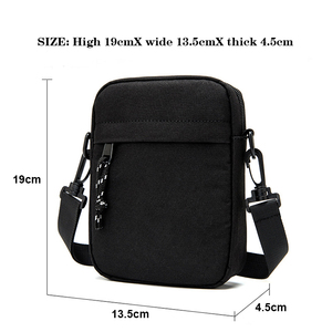 Petit sac à bandoulière personnalisé Offre Spéciale sacs en tissu Oxford pour hommes sac à bandoulière de haute qualité - Product Image 6