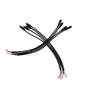 Connecteur universel M8 étanche IP68, câble PVC blindé à 8 broches codé, faisceau de câblage pour capteur de verrouillage intelligent de vélo électrique et moto - Product Image 4