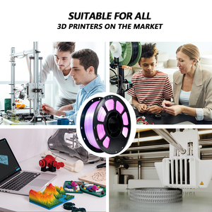 Filamento IBOSS PLA+ de Alta Velocidad para Impresión 3D, 1.75mm, Rosa Seda y Azul, 1kg/bobina, Compatible con Impresoras 3D Bambu - Product Image 2