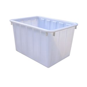 400L 저렴한 가격 경량 직사각형 중첩 폴리 물 저장 탱크 호스 용 구멍 - Product Image 5