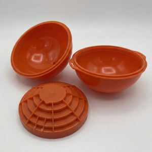 Boule de marquage de câble enterré orange 101,4 kHz à détection passive pour les réseaux de fibres optiques, en polyéthylène étanche - Product Image 5