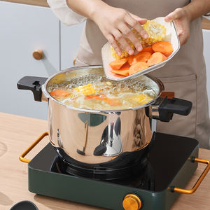 Chzhenneng, производство Китай, 304, Взрывозащищенная скороварка из нержавеющей стали, 5 л, утолщенная скороварка высокого давления - Product Image 5