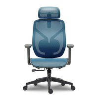 Silla de Oficina Ergonómica Ajustable Moderna con Ruedas y Función de Inclinación para Oficina en Casa y Edificios Administrativos