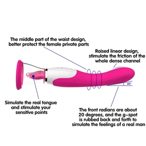 <span class=keywords><strong>Vibratore</strong></span> della <span class=keywords><strong>lingua</strong></span> realistico ricaricabile magnetico di fabbrica donne clitoride succhiare la figa massaggio del punto G <span class=keywords><strong>lingua</strong></span> leccare vibratori - Product Image 3
