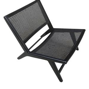 Fauteuil de loisir <span class=keywords><strong>scandinave</strong></span> en bois et osier, <span class=keywords><strong>style</strong></span> nordique, <span class=keywords><strong>chaise</strong></span> de relaxation, accessoire de détente - Product Image 1