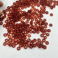 Anneau en forme de donut en calcédoine blanche, agate rouge et onyx, avec trou de 3 mm et anneau de 6 mm, pour bijoux, vêtements et accessoires