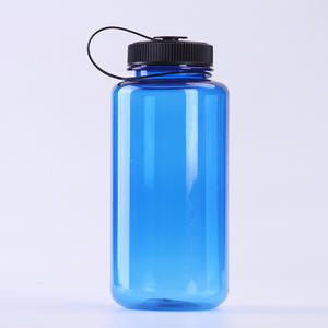 Commercio all'ingrosso personalizzato Logo 1000ml bocca larga in plastica sport bottiglie di acqua promozionale all'aperto 32oz trasparente sport palestra bottiglia d'acqua - Product Image 2