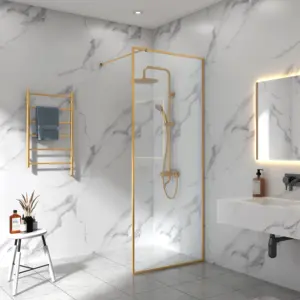 simple feeling golden frosted shower doors for doorless walk in shower with place it interior