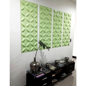 Paneles de Techo y Pared de PVC Impermeables con Diseño de Trébol de Cuatro Hojas en 3D, 50x50cm, para Decoración de Dormitorios, Exteriores y Comedores - Product Image 4