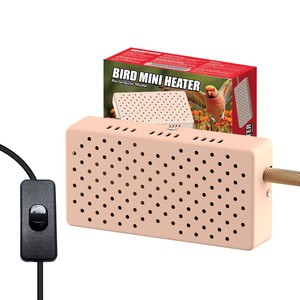 Calentador Rectangular Mini para Aves con Calefacción de Temperatura Constante PTC, Silencioso (0dB) para Loros y Periquitos - Product Image 1