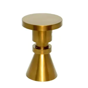 Customized High Quality Indoor/Outdoor Aluminum Metal <b>Stool</b> with Unique Modern Design for Home Living Room Kitchen Decoration - Product Image 1