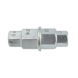 Herramienta para Eje Hexagonal de 3/8 Pulgadas para Motocicleta, Eje Delantero y Trasero, Adaptador de Llave de Eje Hexagonal 4 en 1 - Product Image 1
