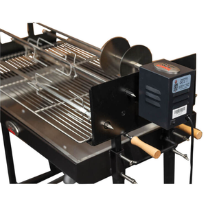 Asador Giratorio Extra Grande para Barbacoa Estilo Cipriota con 5 Brochetas, <span class=keywords><strong>Parrilla</strong></span> Resistente para Barbacoa <span class=keywords><strong>Argentina</strong></span> - Product Image 2