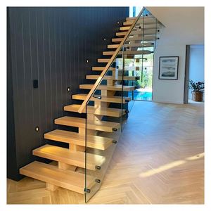 <span class=keywords><strong>Alucasa</strong></span>-escaleras flotantes para interiores, escaleras rectas de lujo modernas y prefabricadas, diseño personalizado - Product Image 3