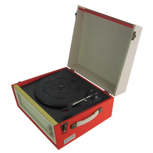 Retro Vinyl <b>Record</b> <b>Player</b> With Wooden Feet Three Speed Bluetooth Floor <b>Standing</b> Speaker - Product Image 3