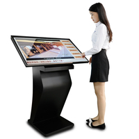 Kiosque interactif tactile Android pour exposition publicitaire, écran d'affichage numérique, menu numérique, signalétique, PC tout-en-un, TV